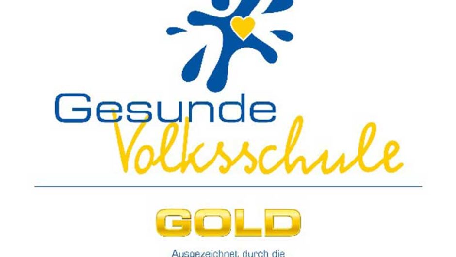 Gesunde Volksschule Goldplakette Web